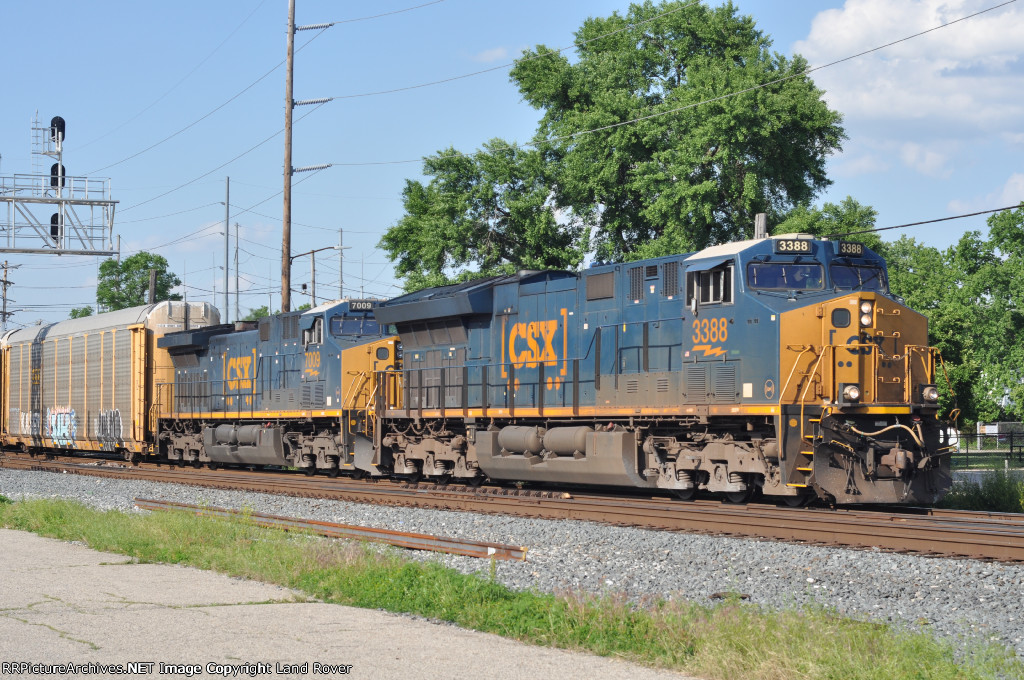 CSXT 3388 Southbound